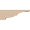 Ekena Millwork 3"W x 18"D x 6"H Thin Asheboro Rough Cedar Woodgrain TimberThane Corbel, Primed Tan CORUR03X18X06ASHRCPR - alternate 2